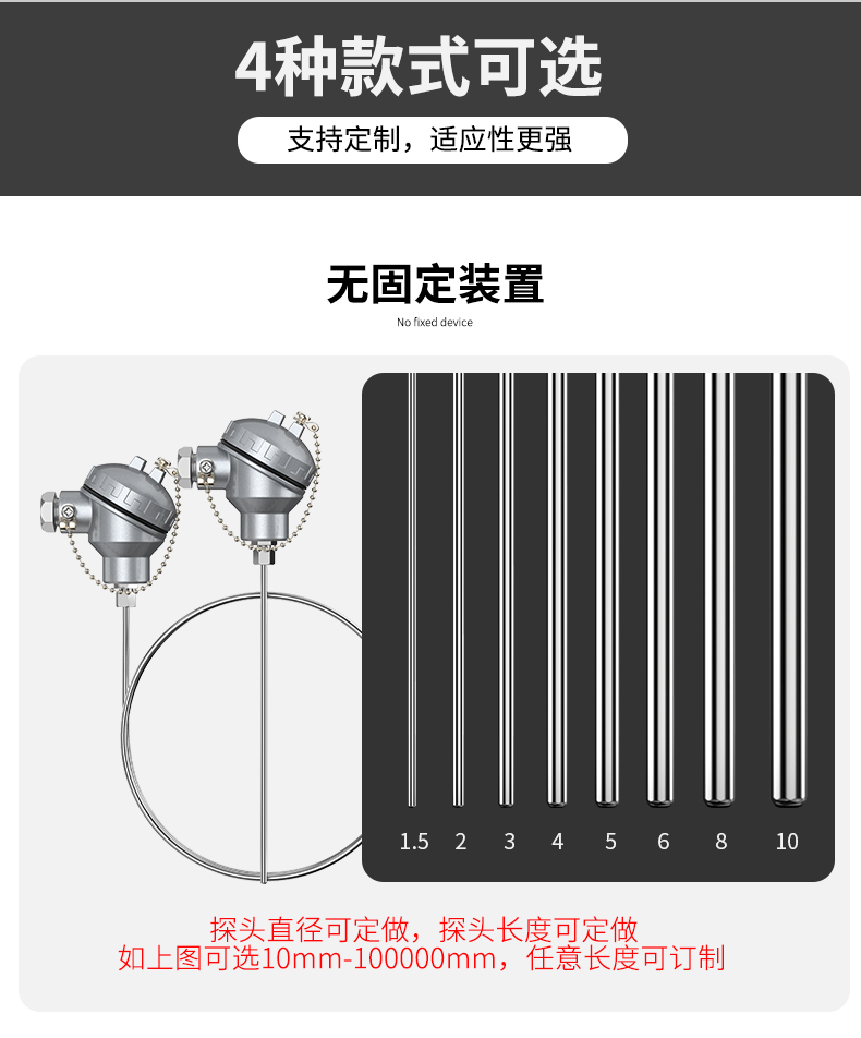 鎧裝熱電偶-阻10_http://www.ymyuan.cn_溫度儀表_第7張